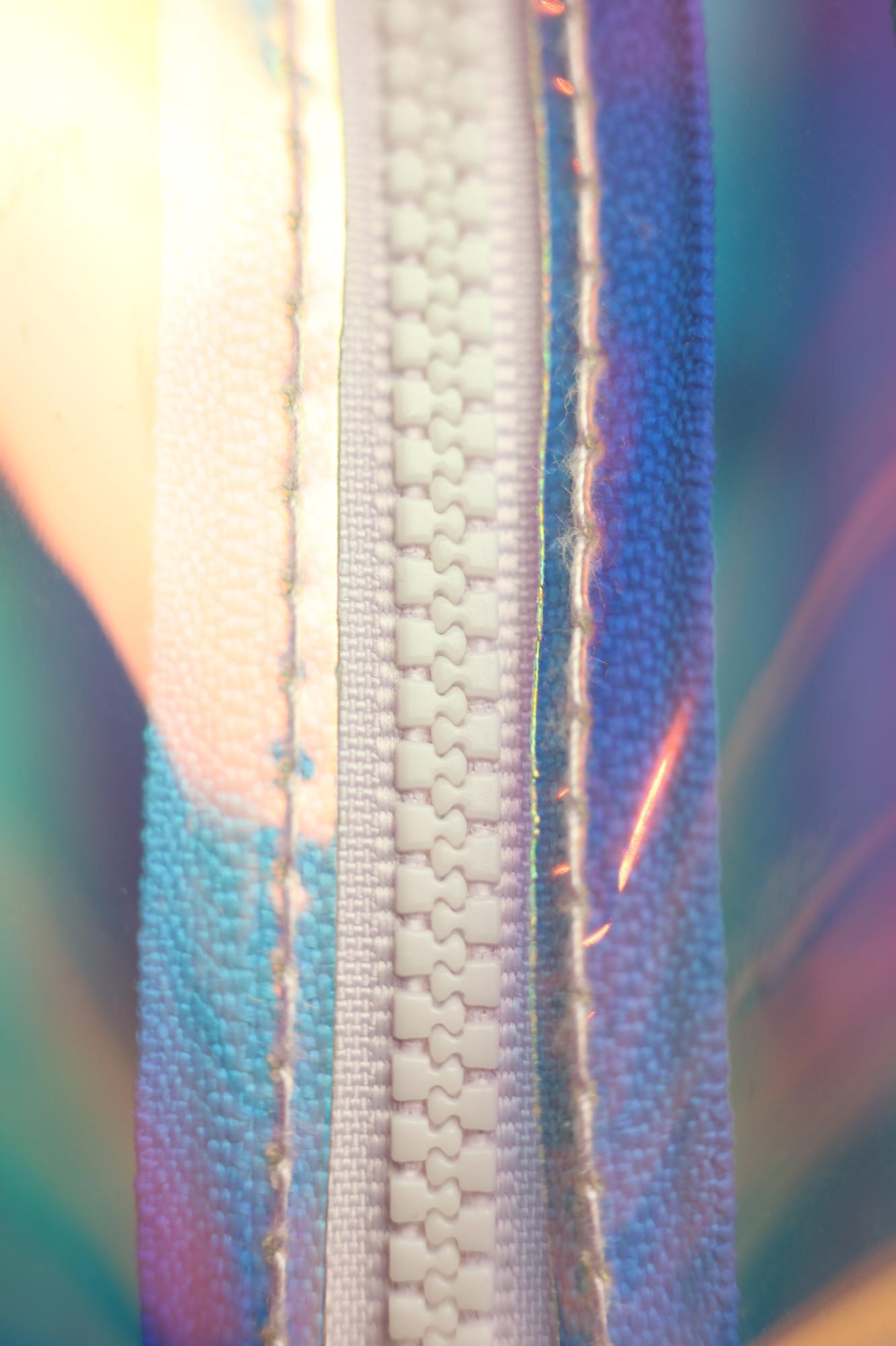Sample embroidered product with layered textures